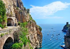 amalfi coast view