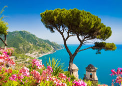 amalfi coast view