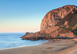 laga beach san sebastian