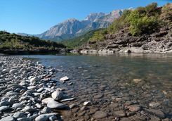 river gorge permat albania