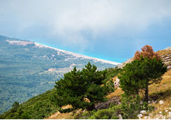 llogora mountain national park albania