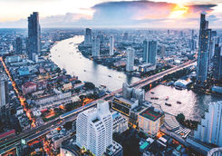 aerial bangkok