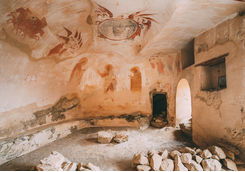 David Gareja cave painting