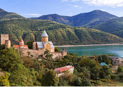 Church of Ananuri in Georgia