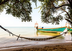 hammock on koh tonsay beach