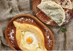 Khachapuri bread