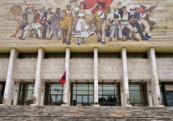 natural history museum tirana albania