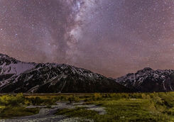 dark sky preserve mount cook national park