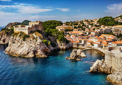 dubrovnic old town skyline
