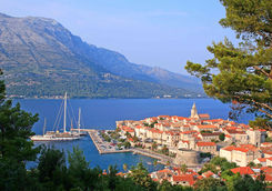 korcula skyline