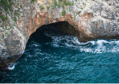 sea cave italy