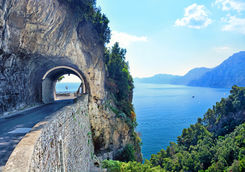 amalfi coastal road