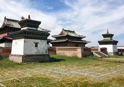 Erdene zuu monastery walls