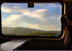 train window