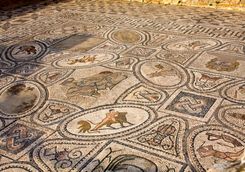 ruins of vaolubilis mosaic