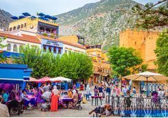 chefchaouen town square