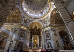 St Peter's Basilica interior