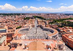Vatican City aerial