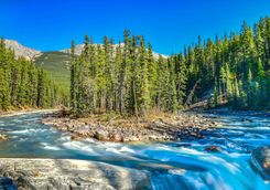 athabasca river falls