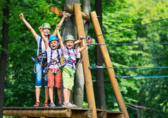 children rope course
