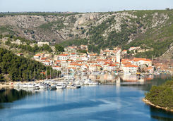 fishing town of skradin