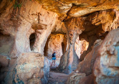 sandstone cave