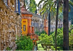 Alcazar gardens, Seville