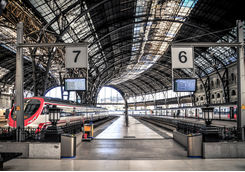 Barcelona train station