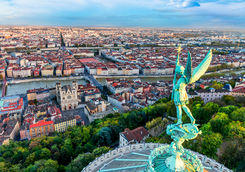 Lyon from Fourviere