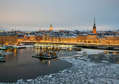 Stockholm in winter