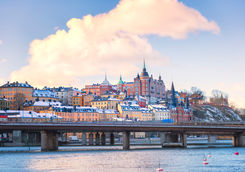 Stockholm in winter