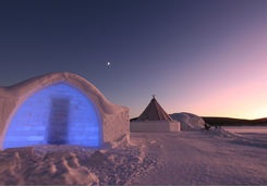 Igloo at the Ice Hotel