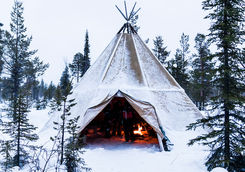 A laavu, Sami tent