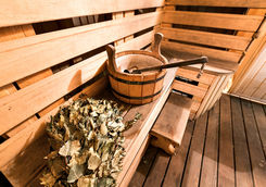 A Swedish sauna