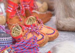 Sami traditional shoes