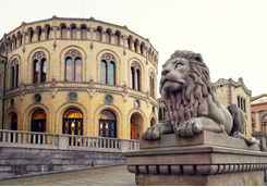 Parliament building, Oslo