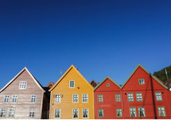 Bryggen houses
