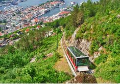 Funicular railway, Bergen