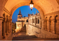 North Gate Fishermans Bastion Budapest