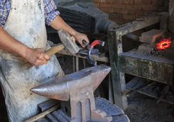 Viscri blacksmith