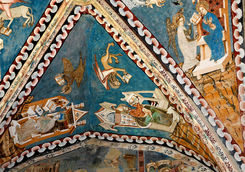 Malancrav frescoes, Transylvania