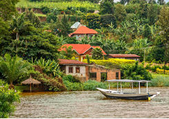 village by kivu lake