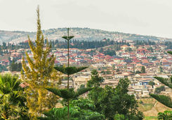 aerial view kigali
