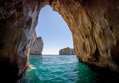 blue grotto capri