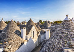 alberobello trulli roofs