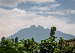 landscape view volcanoes park