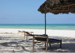 sunlounger beach