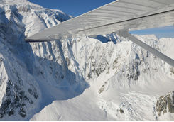 kluane glaciers flight