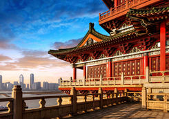 detail of the summer palace architecture