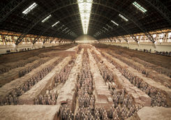 Terracotta warrior in Xian